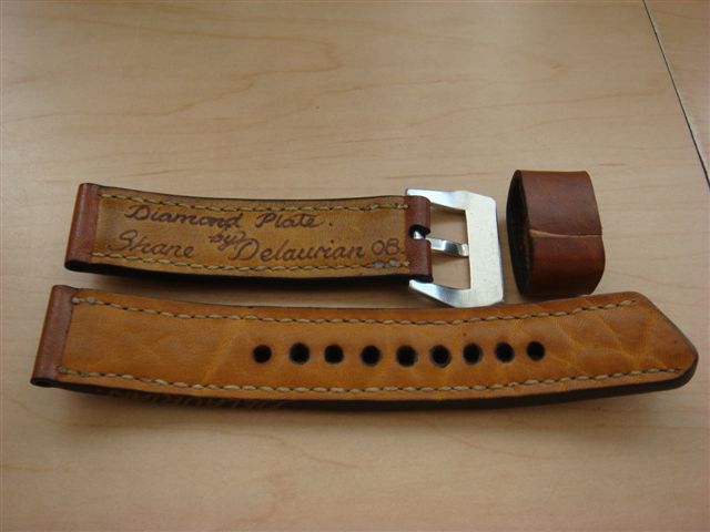 FS: Delaurian custom handmade strap (24mm) | WatchUSeek Watch Forums